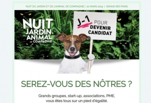 NUIT DU JARDIN ET DE L&#039;ANIMAL DE COMPAGNIE