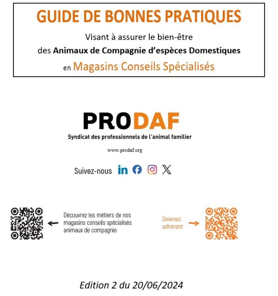 Le Guide de Bonnes Pratiques Animaux Domestiques