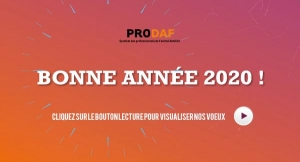 Nos meilleurs voeux pour 2020 !